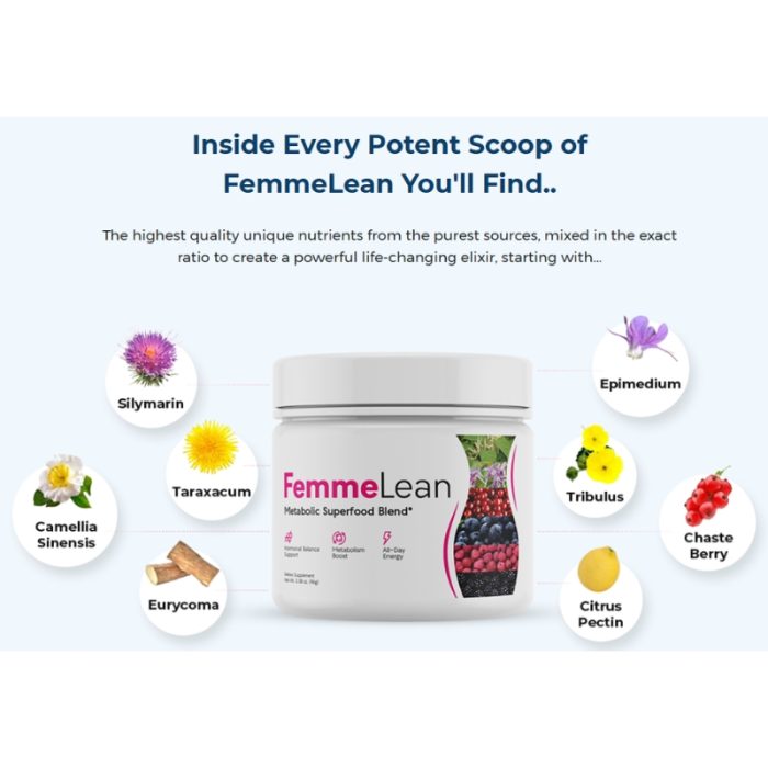 FemmeLean Female Metabolism Booster - Image 2