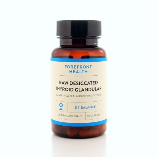 Raw Desiccated Thyroid Glandular