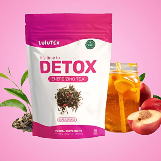 Lulutox Detox Tea Slimming Tea with Dandelion and Ginseng